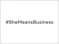 「#SheMeansBusiness」 